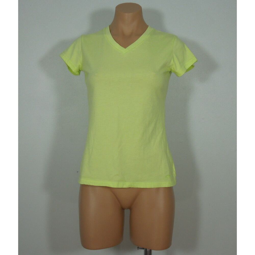C9 by CHAMPION Shirt XS Loose V-Neck Active Bright Yellow